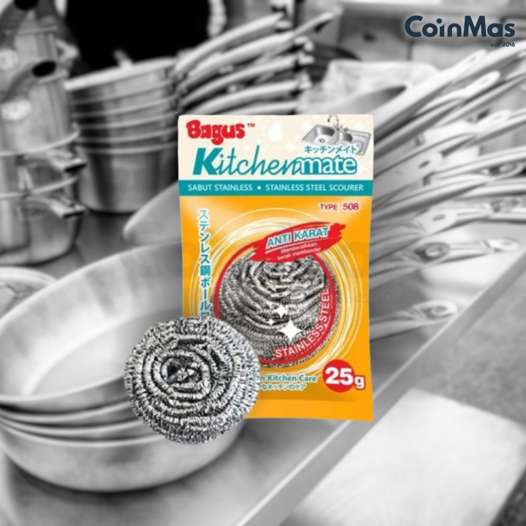 CoinMas | Bagus - Type 509 Kitchenmate Steelwool / Scourer