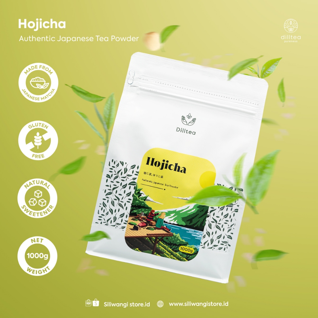 

DILLTEA - Hojicha Powder / Roasted Japanese Green Tea 1 KG by Dilltea