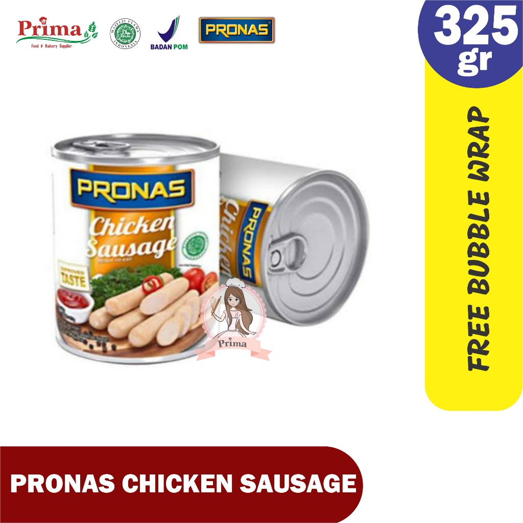 

Sosis kaleng - PRONAS chicken sausage 325gr