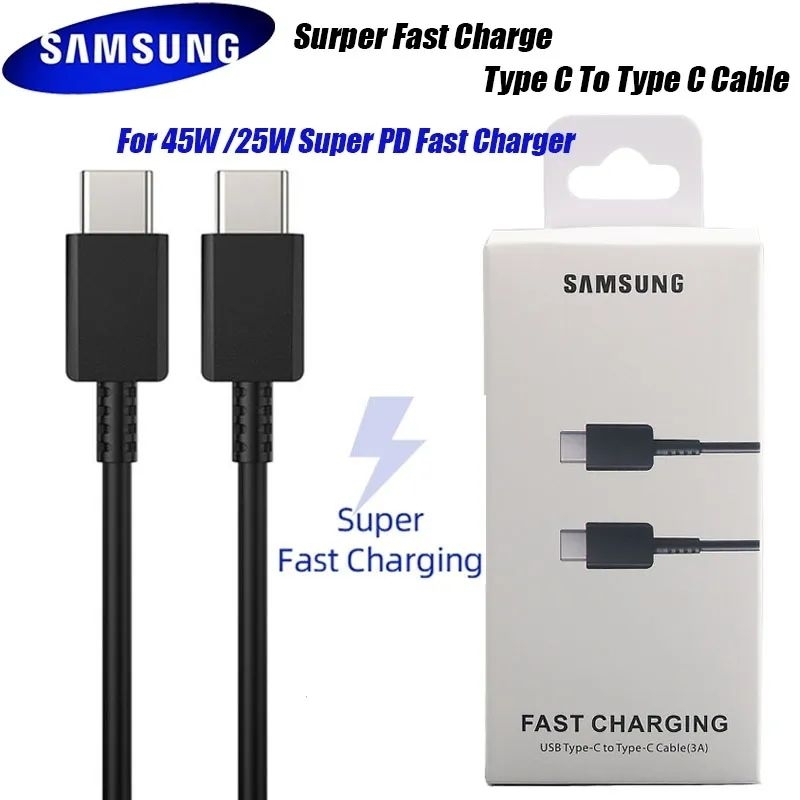 kabel data samsung kabel data type c to type c kabel data samsung type c fast charging