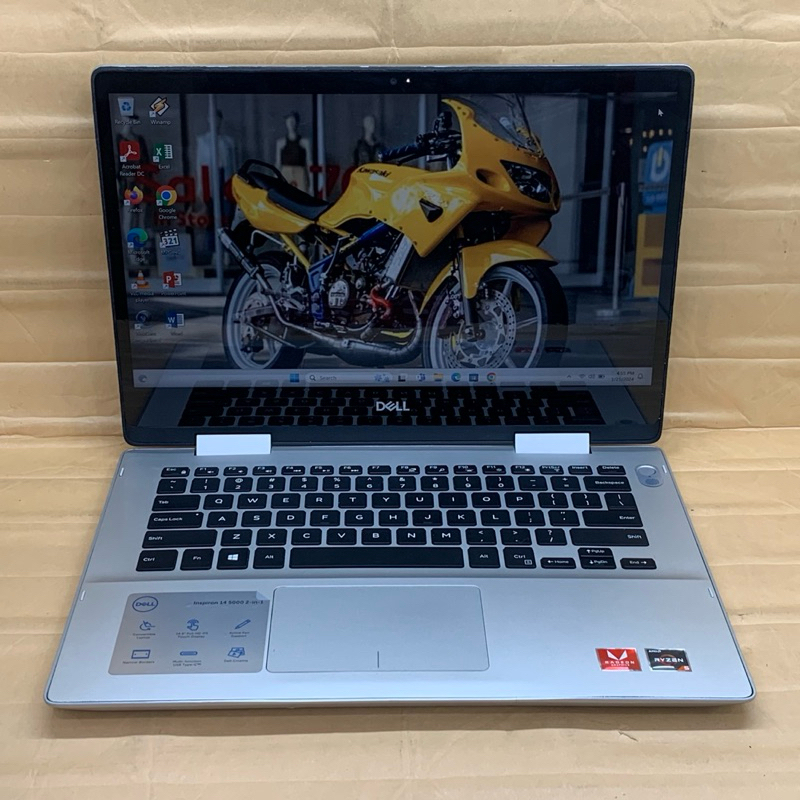 Dell Inspiron 5485 2n1 Amd Ryzen 5-3500U RAM 8GB 128GB 1TB Touchscreen