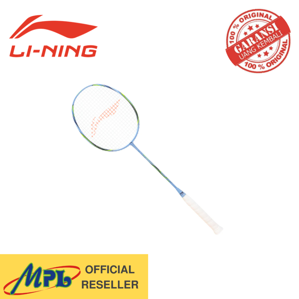 RAKET BADMINTON LINING BLADEX 73 LIGHT BLUE 059-1 + 1 ZIP