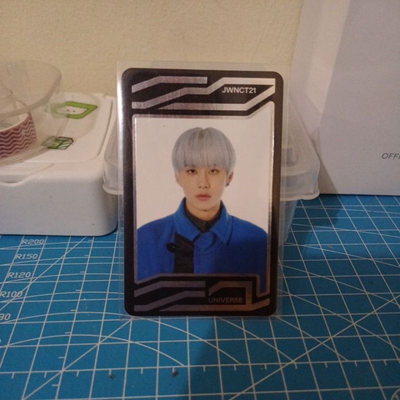 CLEARSALE PHOTOCARD OFFICIAL JUNGWOO UC UNIVERSE CARD NCT