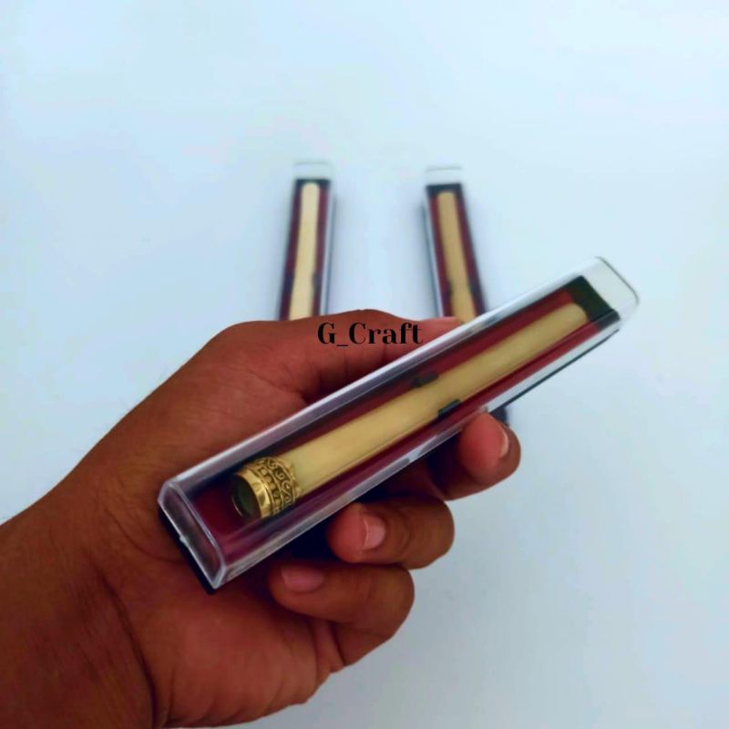 ONCE PIPA TULSAP TULANG SAPI+ RING ALPAKAH + WADAH/TEMPAT