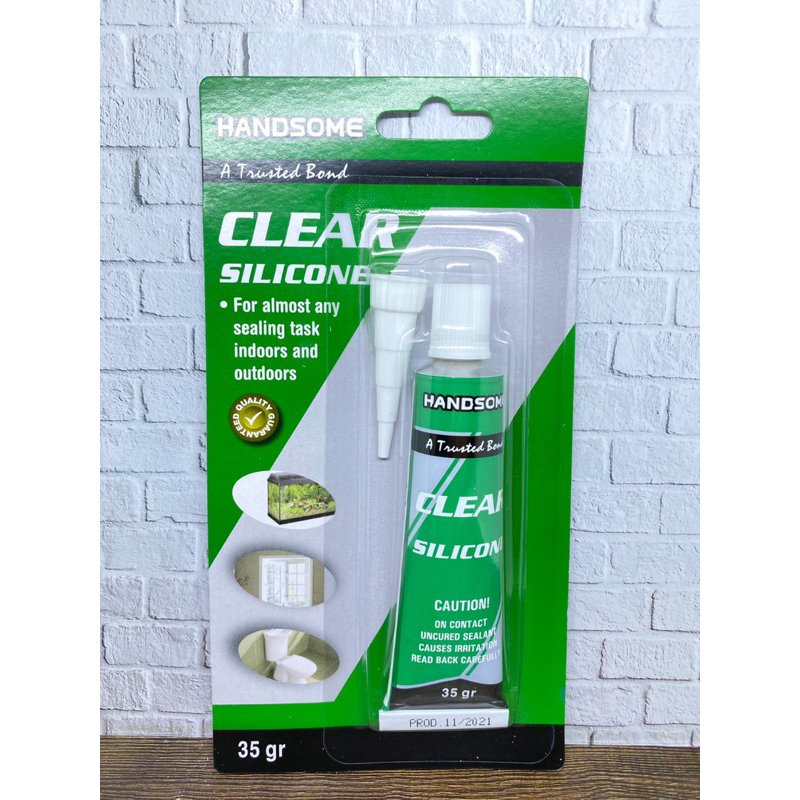 Lem Kaca / Lem Silicon Sealant Tube / Lem Aquarium Besar / Kecil