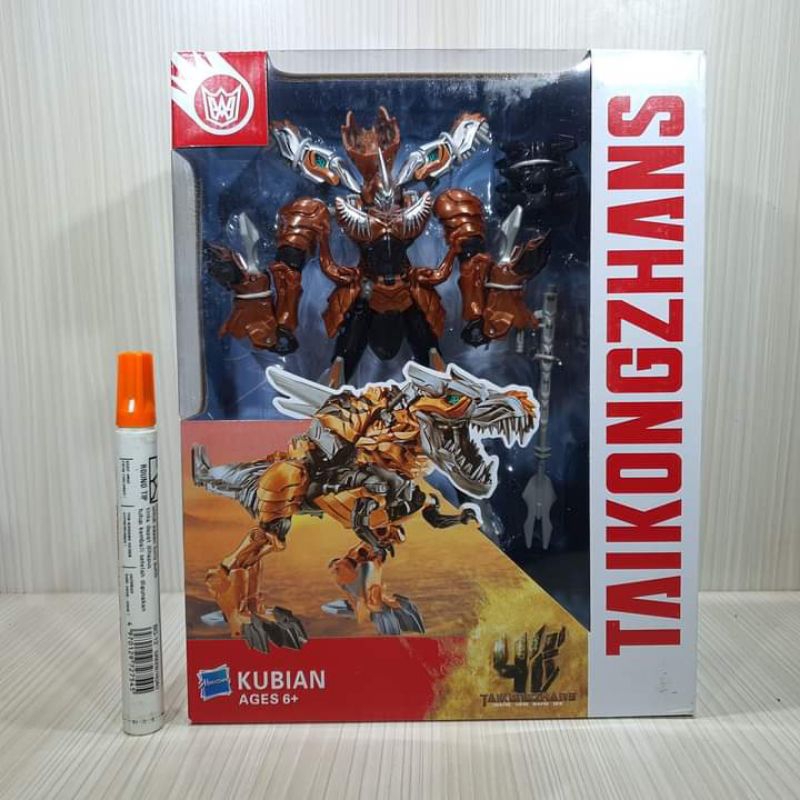 mainan action figure grimlock kubiantransformers trexdinobots grimlocktaikongzhansrecast artikulasi