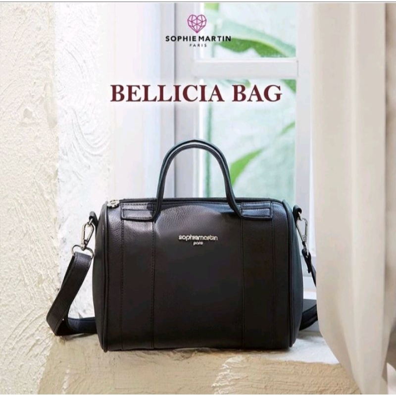 TAS SELEMPANG WANITA HITAM BELLICIA SOPHIE MARTIN