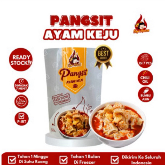 

[READY] NYAI MERCON ALL VARIAN PANGSIT TULANG RANGU, BASO ACI, CIMOL MOZARELLA