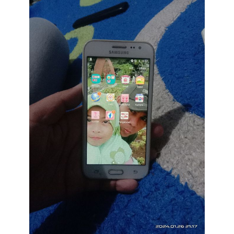 lcd touchscreen samsung j200g j2 biasa
