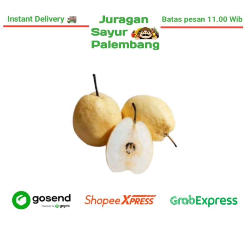 

Buah Pir Madu Fresh - Juragan Sayur Palembang