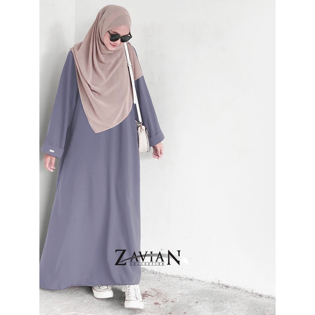 (Bisa COD) Abaya Polos wanita / Dress Abaya madina ukuran S M L XL XXL