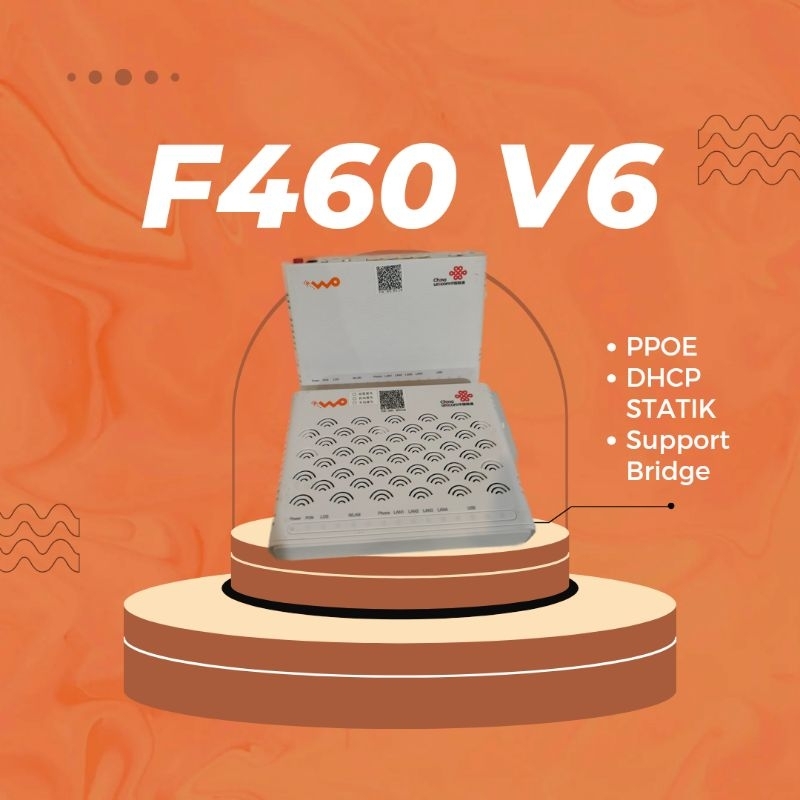 MODEM EPON F460 V6 CHINA UNICOM NON ADAPTOR - GARANSI