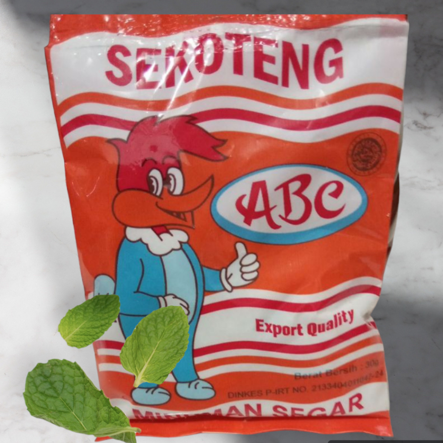 

Sekoteng ABC Bubuk Minuman Jahe Emprit Buah Kering Gula Tebu Agar-Agar (150g isi 5 Sachet)