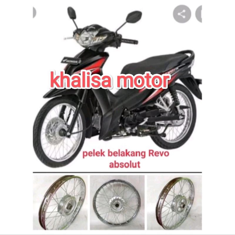 veleg pelek belakang revo apsolut original AHM