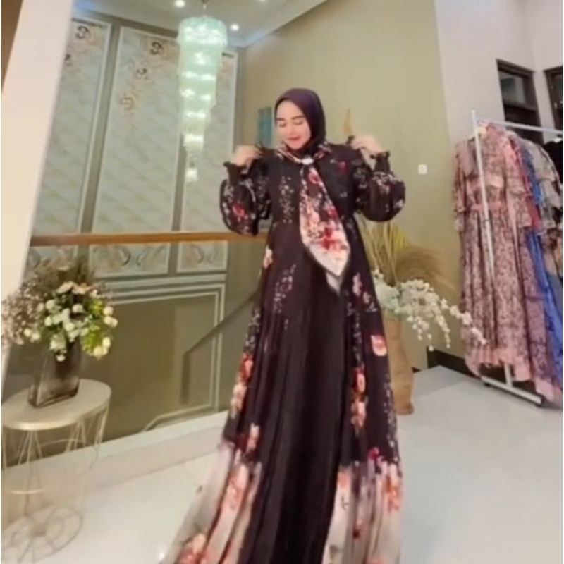 Gamis Nazwa Hijab Original Terbaru by Nazwa (Ready)