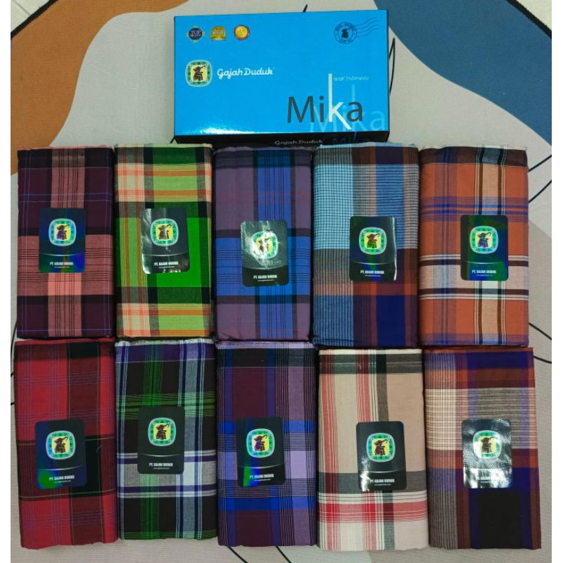 GAJAH DUDUK MIKA DUS ORIGINAL KAIN SARUNG SHOLAT