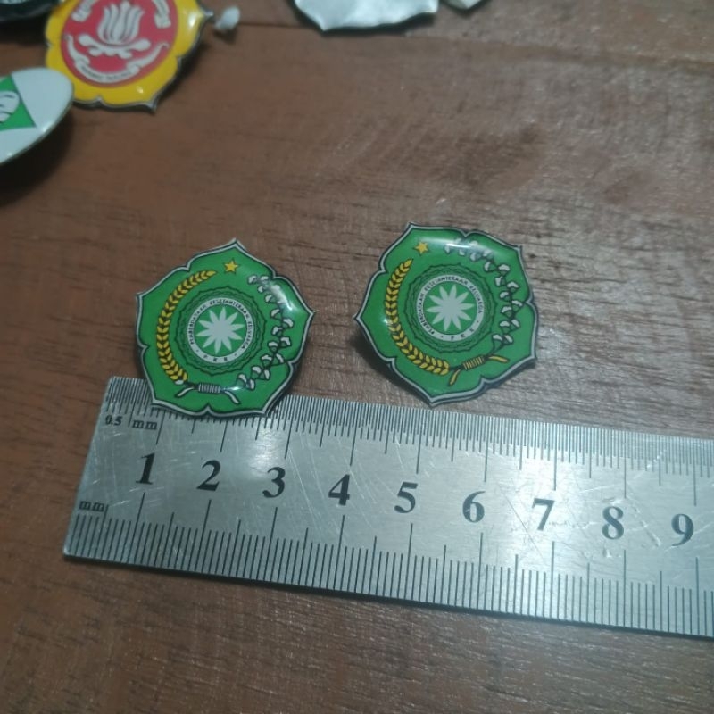 Pin Bros PKK Warna Hijau Ukuran 3cm - Pin Aksesoris PKK