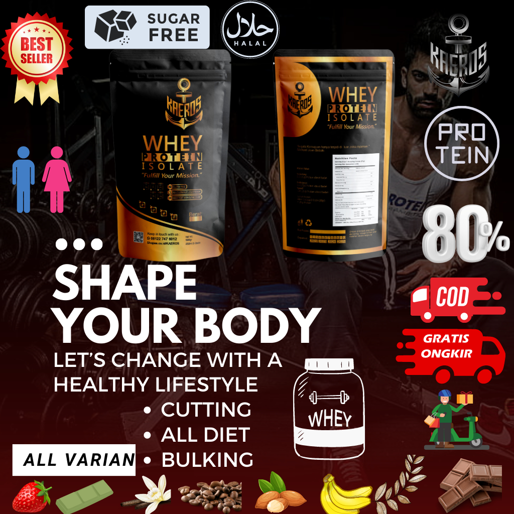 Whey Protein Isolate 1000gr 1Kg