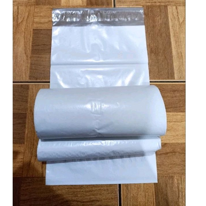 plastik packing polymailer LDPE 25x35 isi 100 putih