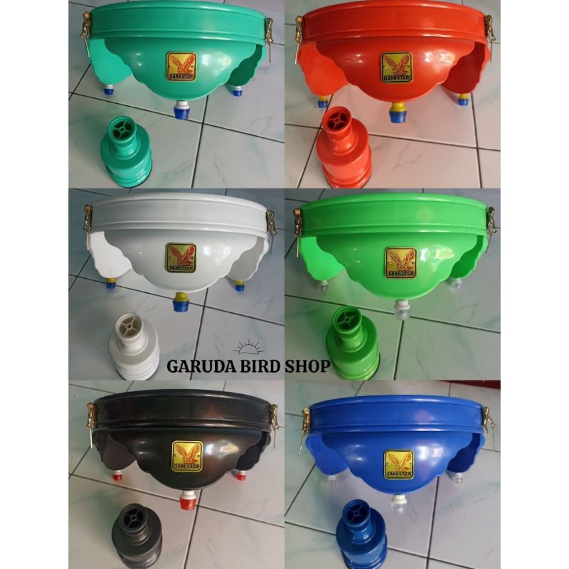 TEBOK SANGKAR KAPSUL LOVEBIRD PVC MERK GANKSTER KUALITAS LOMBA