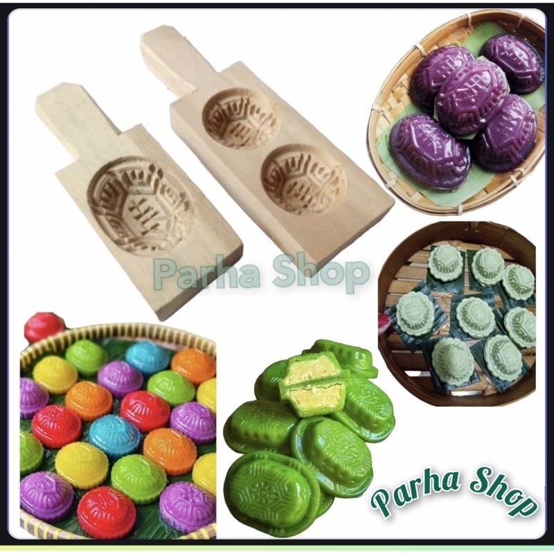 CETAKAN KUE ANG KU/KUE KU/KUE THOK/TOK KAYU