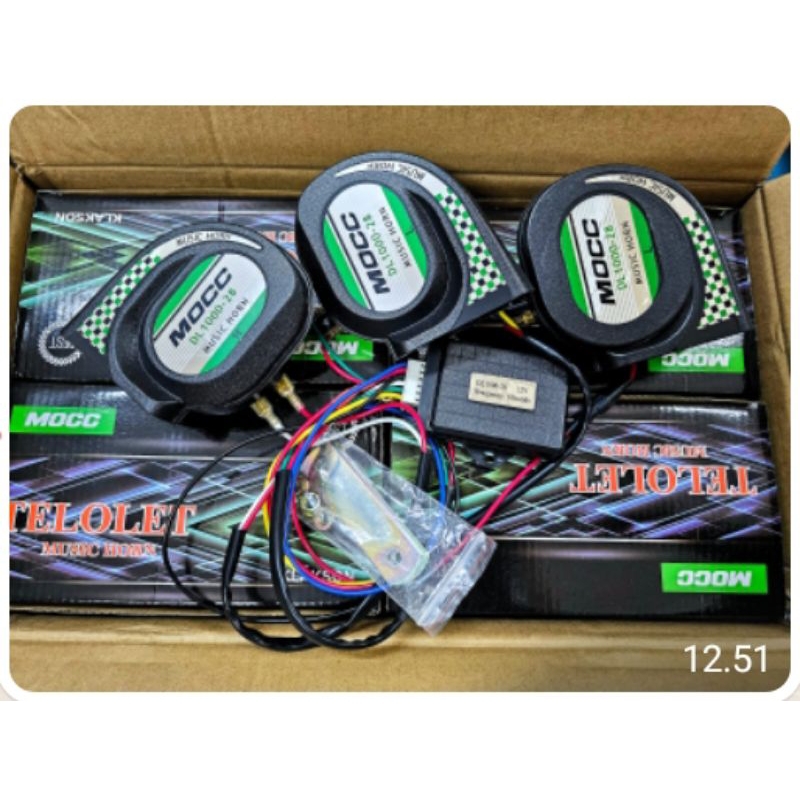 Klakson keong telolet.