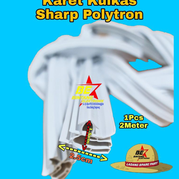 Bpv KARET PINTU KULKAS SHARP Karet Kulkas