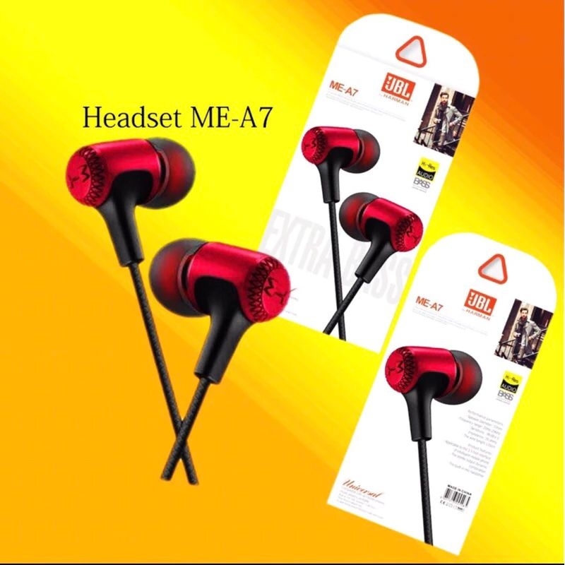 Headset JBL ME-A7 EXTRA BASS by HARMAN KARDON