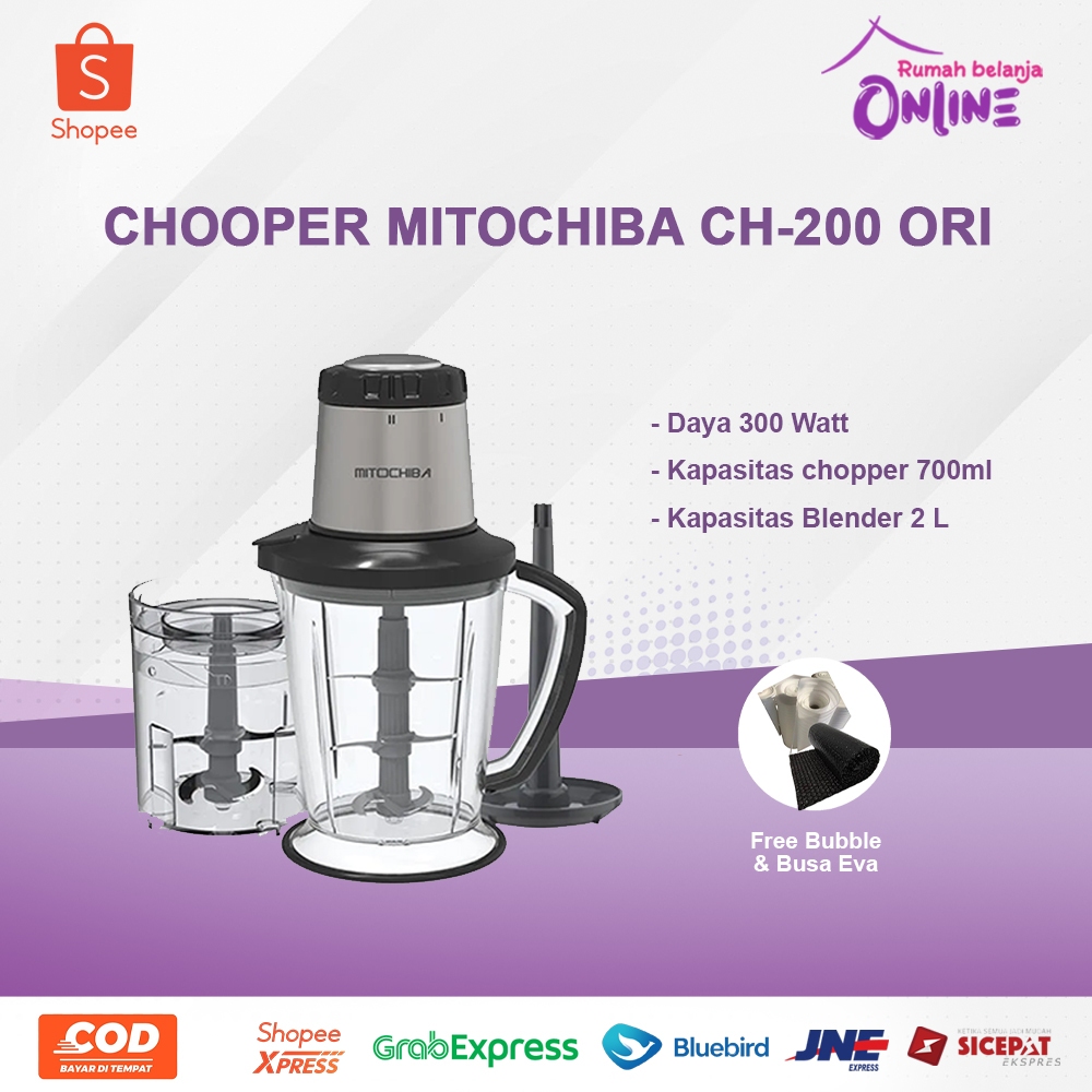 Mitochiba Magic Food Chopper CH-200 CHOPPER MITOCHIBA CH-200 CHOPPER MITOCHIBA ORIGINAL
