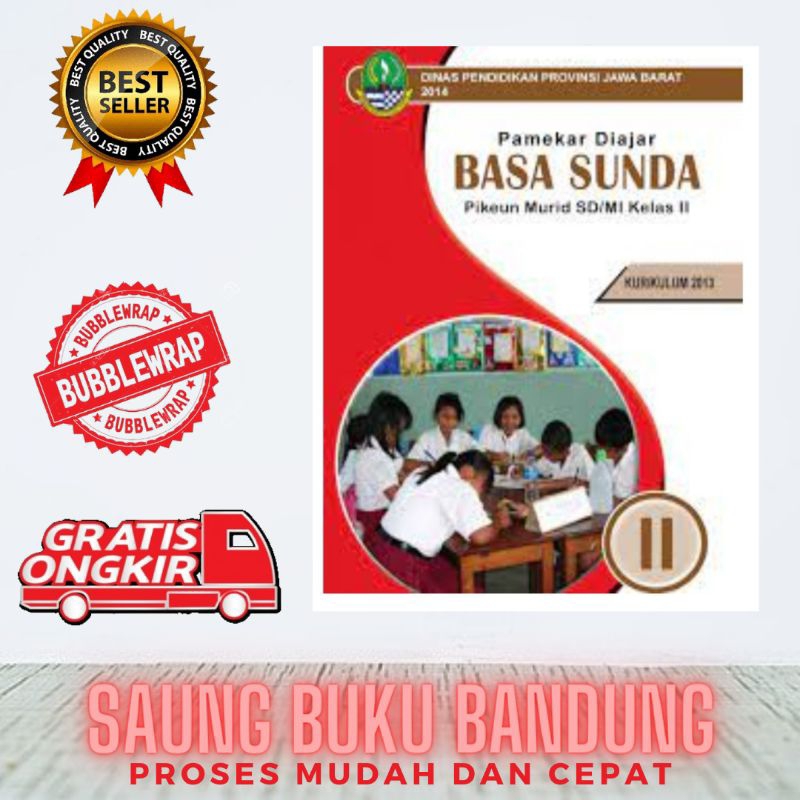 buku Pamekar Diajar bahasa Sunda kelas 2
