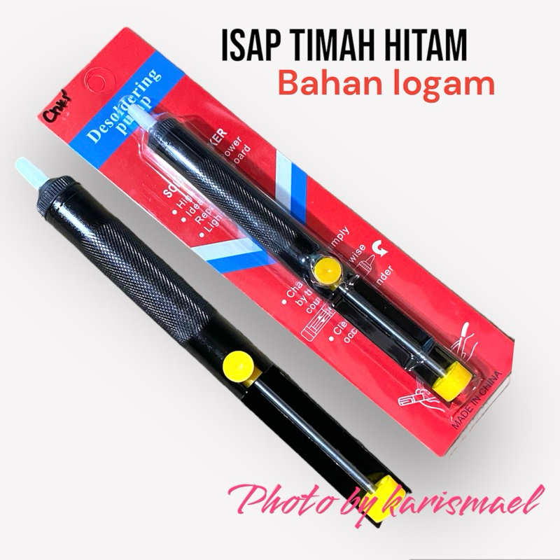 ISAP TIMAH SEDOT TIMAH DESOLDERING TIMAH TINOL HITAM