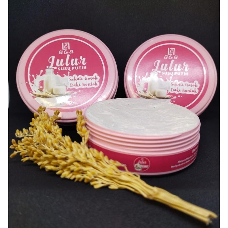 Lulur Susu Putih Brand EL CE EL Skincare