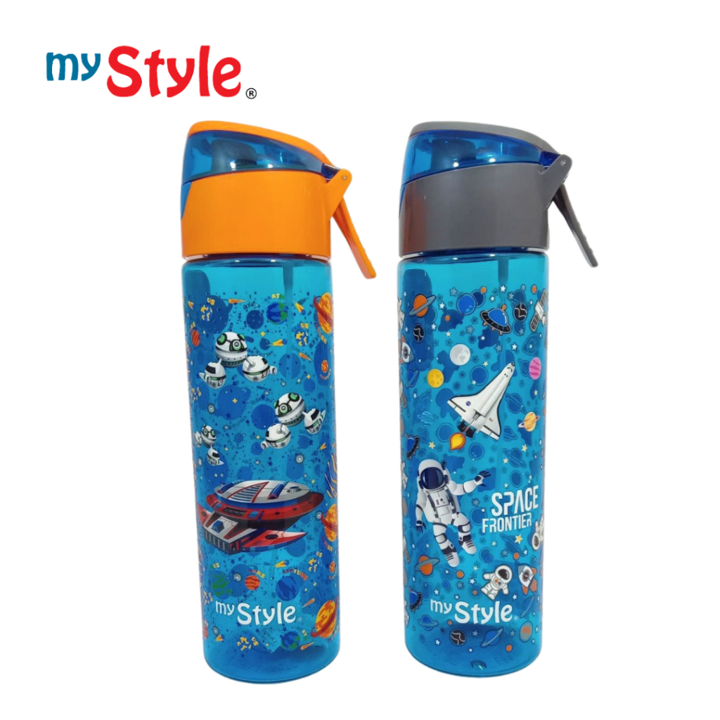 My Style TM 1166 Mist Spray & Drink TRITAN Bottle 750ml for Boys - Botol Minum Teguk dan Semprotan A