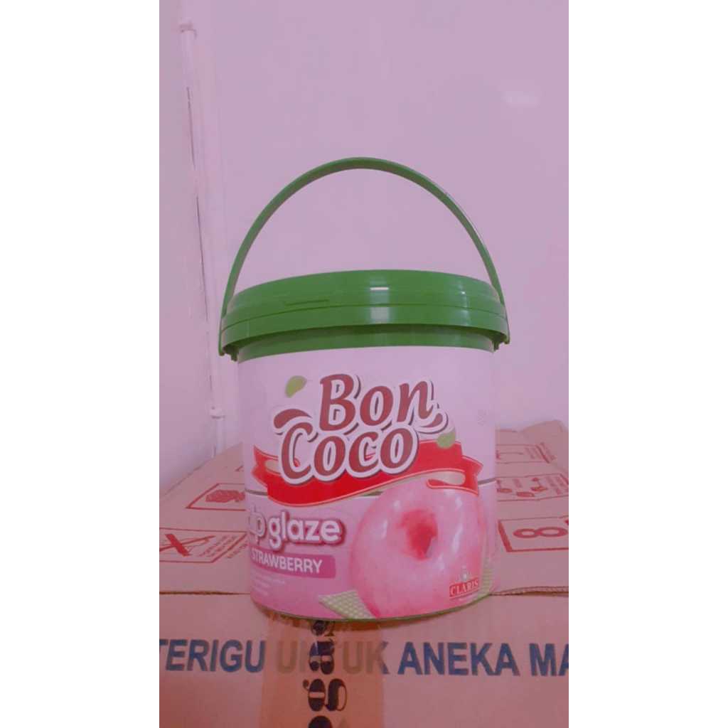 

BONCOCO GLAZE STRAWBERRY 1KG UNTUK TOPPING CAKE/ROTI/ DONAT & DEKOR