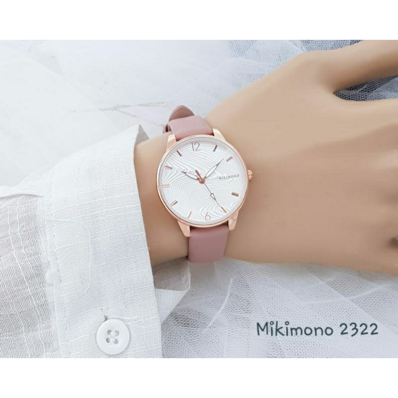 (BISA COD) JAM TANGAN WANITA MIKIMONO 2322 ORIGINAL DIAMETER 3,2CM