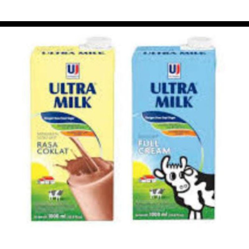 

susu ultra 1000 ml COKLAT