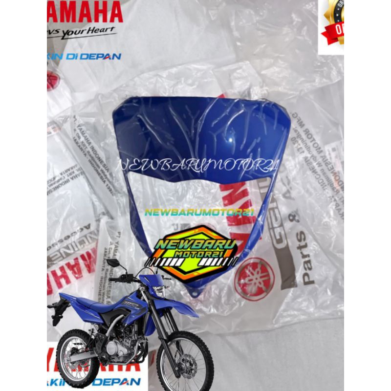 Batok lampu depan Yamaha WR 155 WR155 Original Ygp B3M Biru Yamaha WR155