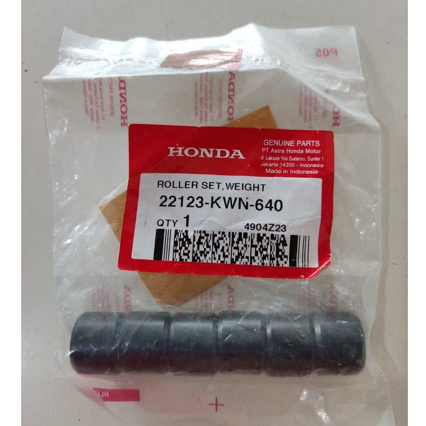 Roller Weight Set Honda Vario 125 Non LED Vario 125 LED 2212A KWN 640 22123 KWN 640 ori Roller Set