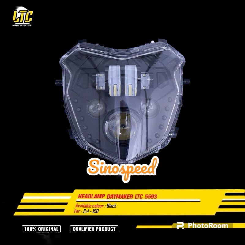 Headlamp lampu daymaker LTC CRF150