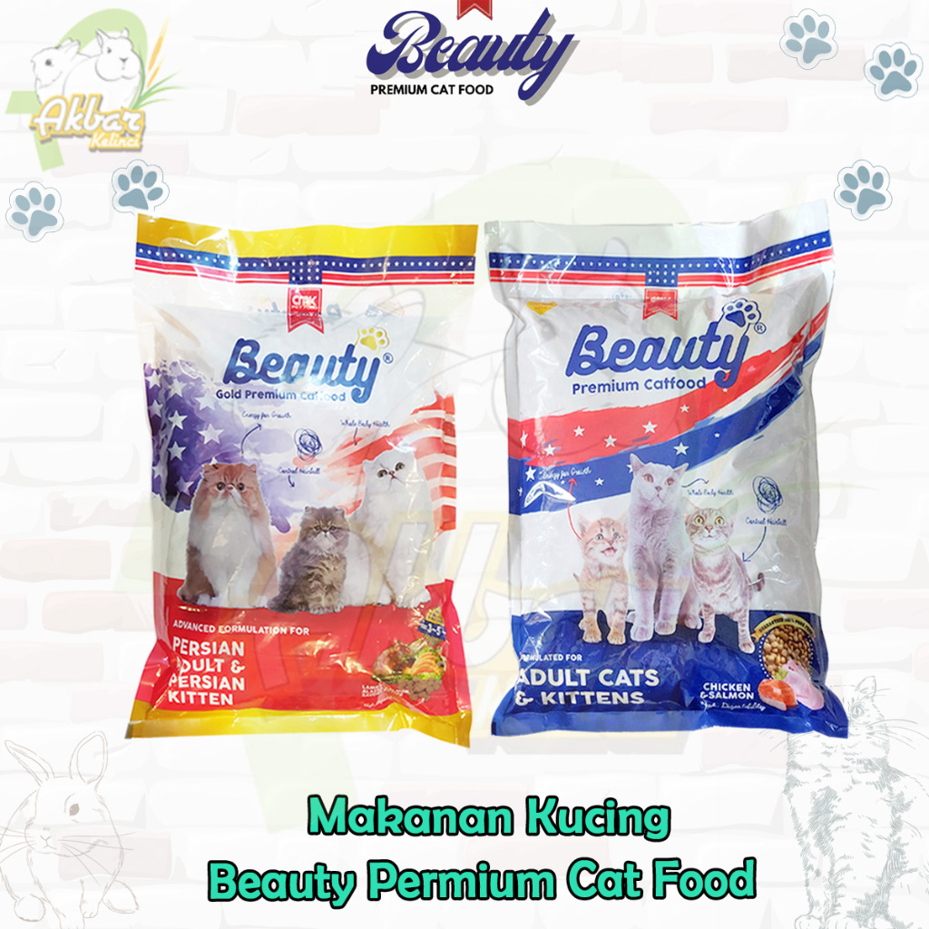 Makanan Kucing Beauty - Beauty Gold Persian - Beauty Premium