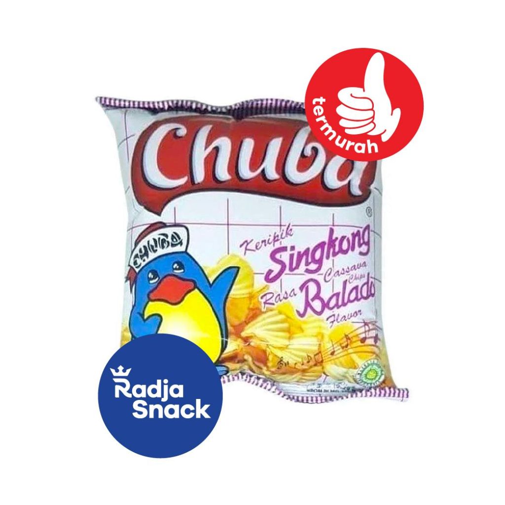 

Chiki Ciki Cuba Chuba keripik singkong jaman dulu keju dan balado isi 20pcs