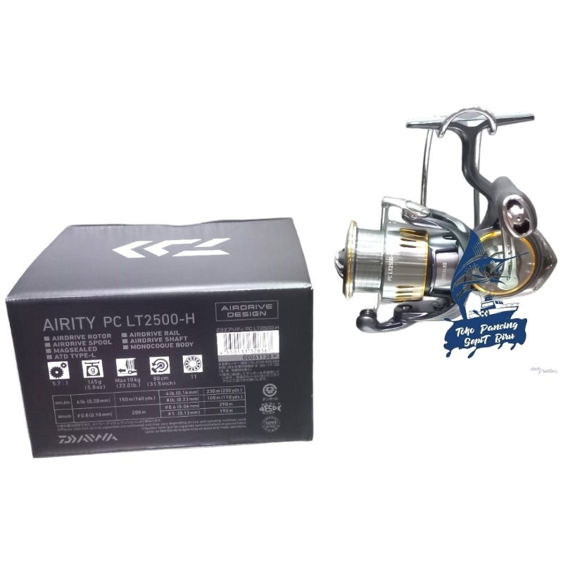 REEL DAIWA AIRITY PC LT 2500H NEW 2023 JAPAN GARANSI RESMI | REEL SPINNING | REEL PANCING |