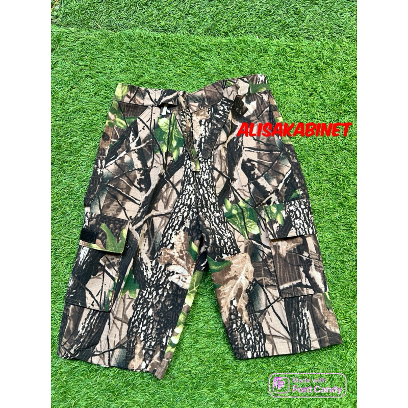Celana Pendek 7/8 Loreng Camo