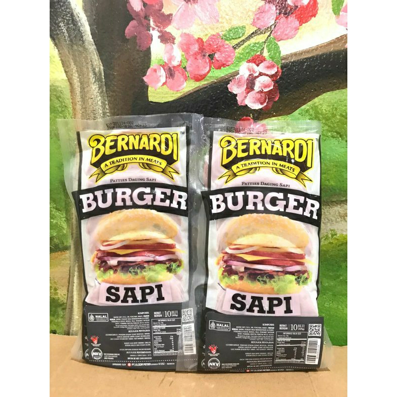 

Bernardi beef daging burger sapi / daging burger sapi bernardi