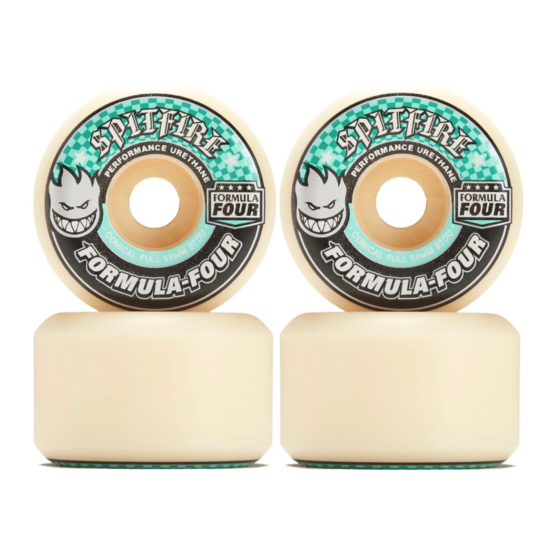 Spitfire Wheels F4 Conical Full Natural 58mm 97D