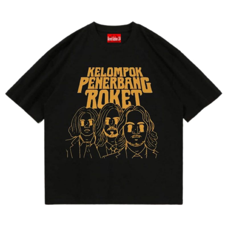 T-shirt KPR - Poster Desember Festival | Kaos Band Kelompok Penerbang Roket | kaos kelompok penerban