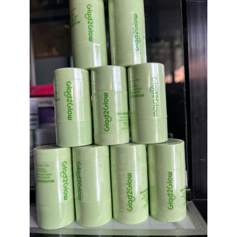 glad2glow mugwort acne