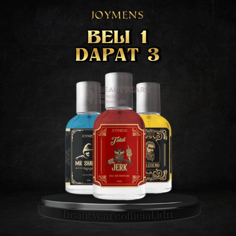 BELI 1 DAPAT 3 Joymens All Series Parfum Original Legend Jerk Shadow Parfume Tahan Lama Wanginya Eau