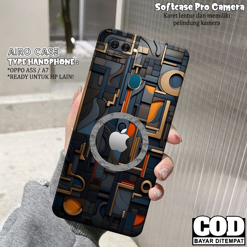 Case OPPO A5S/A7 Terbaru - Softcase OPPO A5S/A7 - Fashion Case BRANDED - Casing OPPO A5S/A7 - Softca
