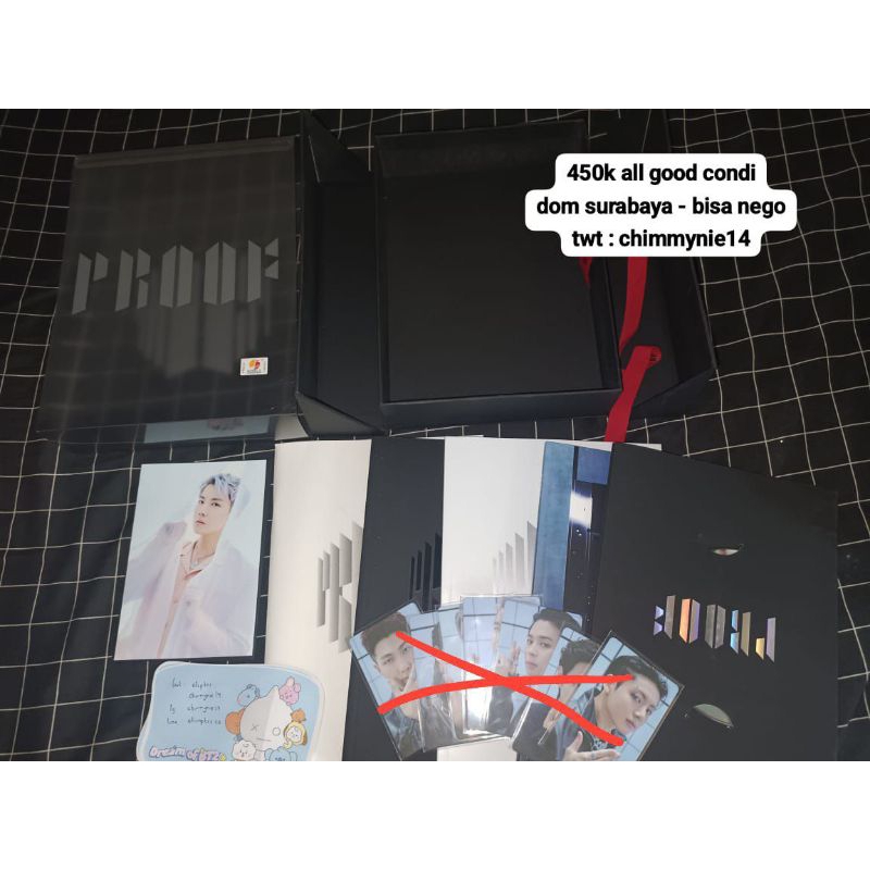 BTS PROOF STANDARD ONLY WITH POSTCARD JHOPE HOBI GOOD CONDI